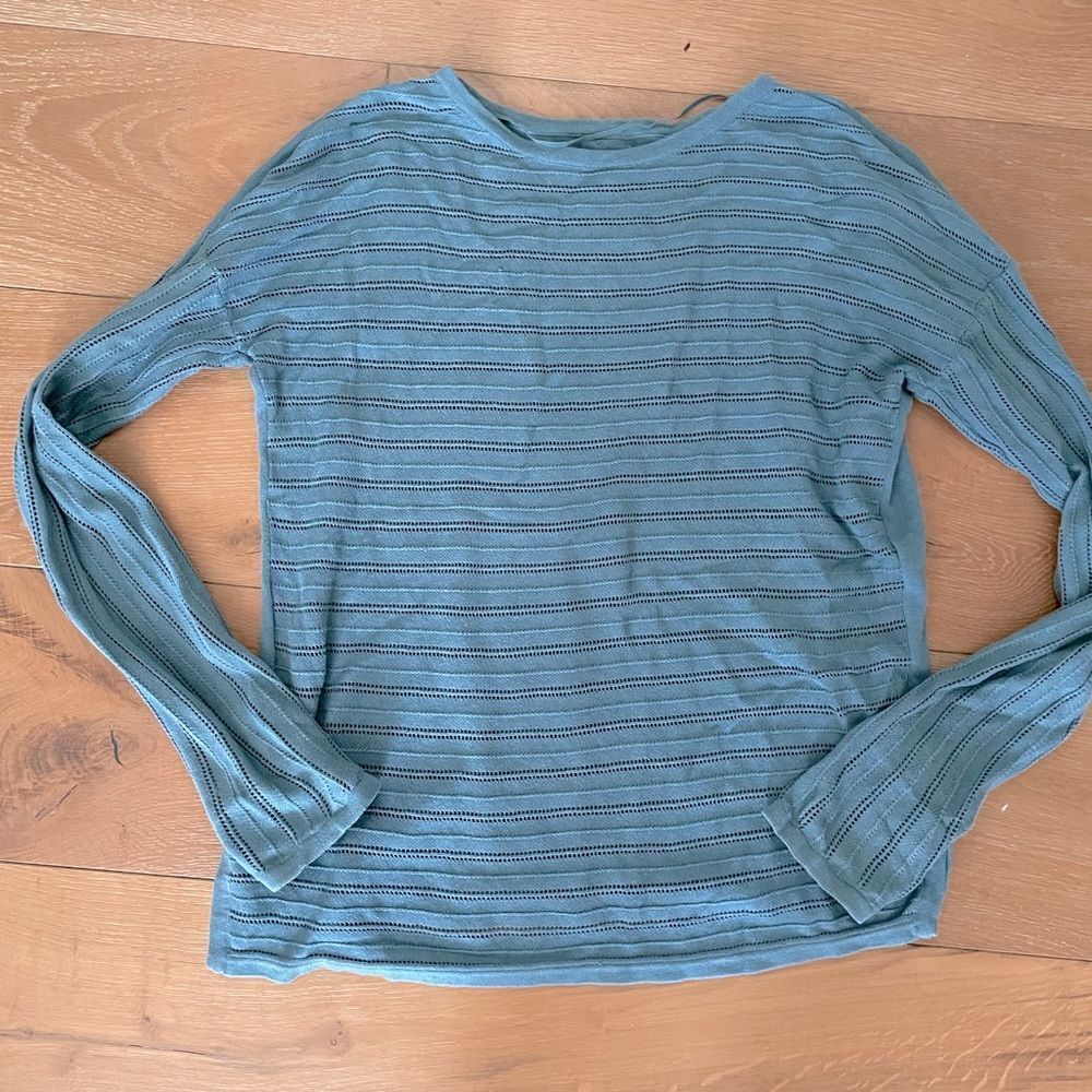 PrAna long sleeve organic cotton top